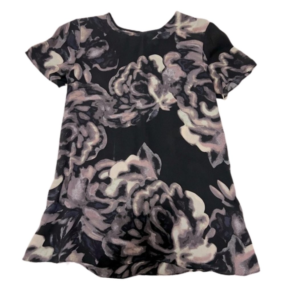 Silk floral Aritzia blouse